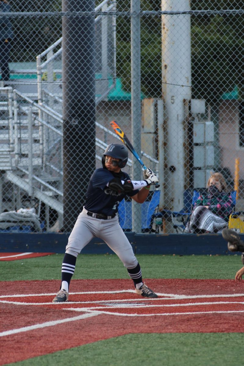 WACC MVP Evan Furuichi hits a double during the 2nd round of NCS. Furuichi went 1-for-4.