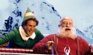 Will Ferrell and Ed Asner in Elf. Photo: Alamy