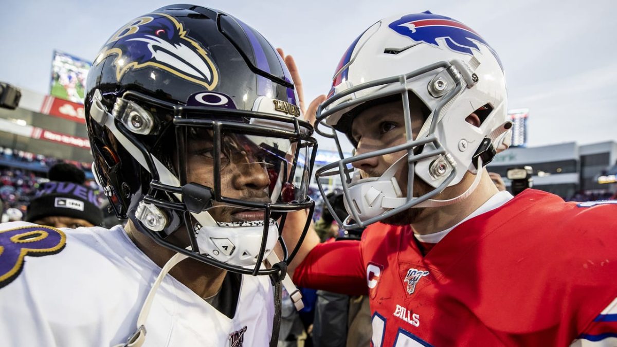 Ravens' Lamar Jackson & Bills' Josh Allen